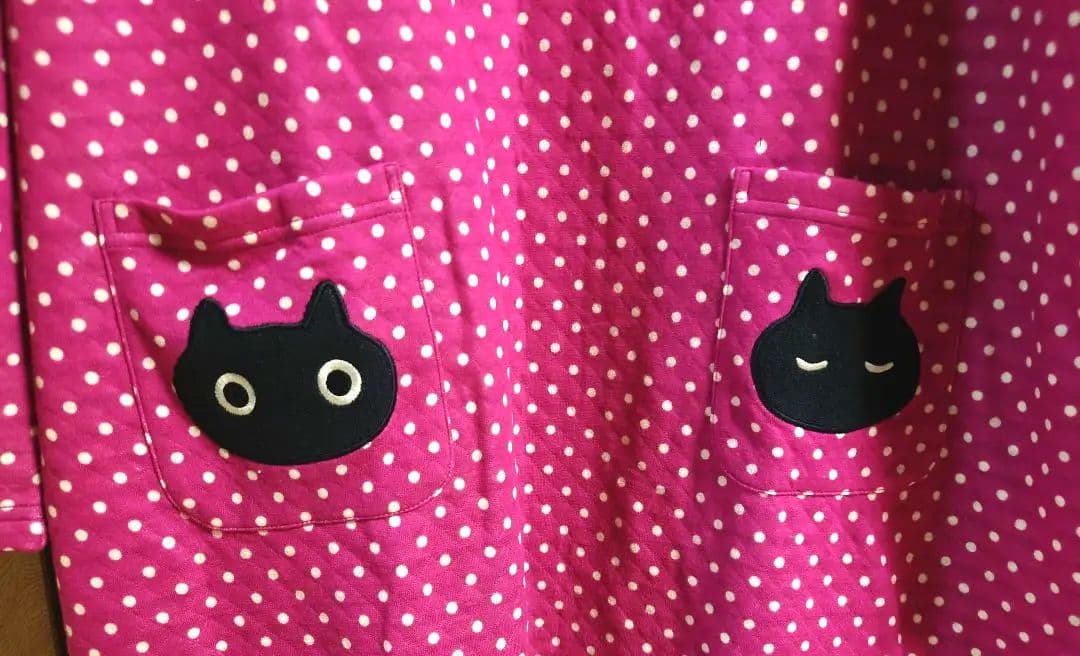 新品タグ付き ワコール マタノアツコ パジャマ ワンピ ルームウェア ドット