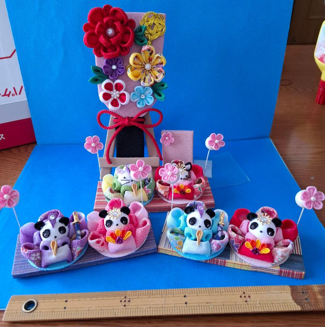 みくママ専用ページ　つまみ細工　雛人形オーダー