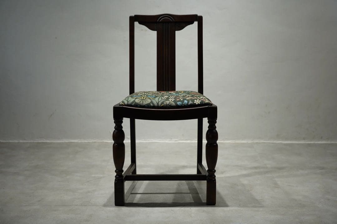 英国　アンティーク　チェア　椅子　ウィリアムモリス　良品　ケルムス　イギリス