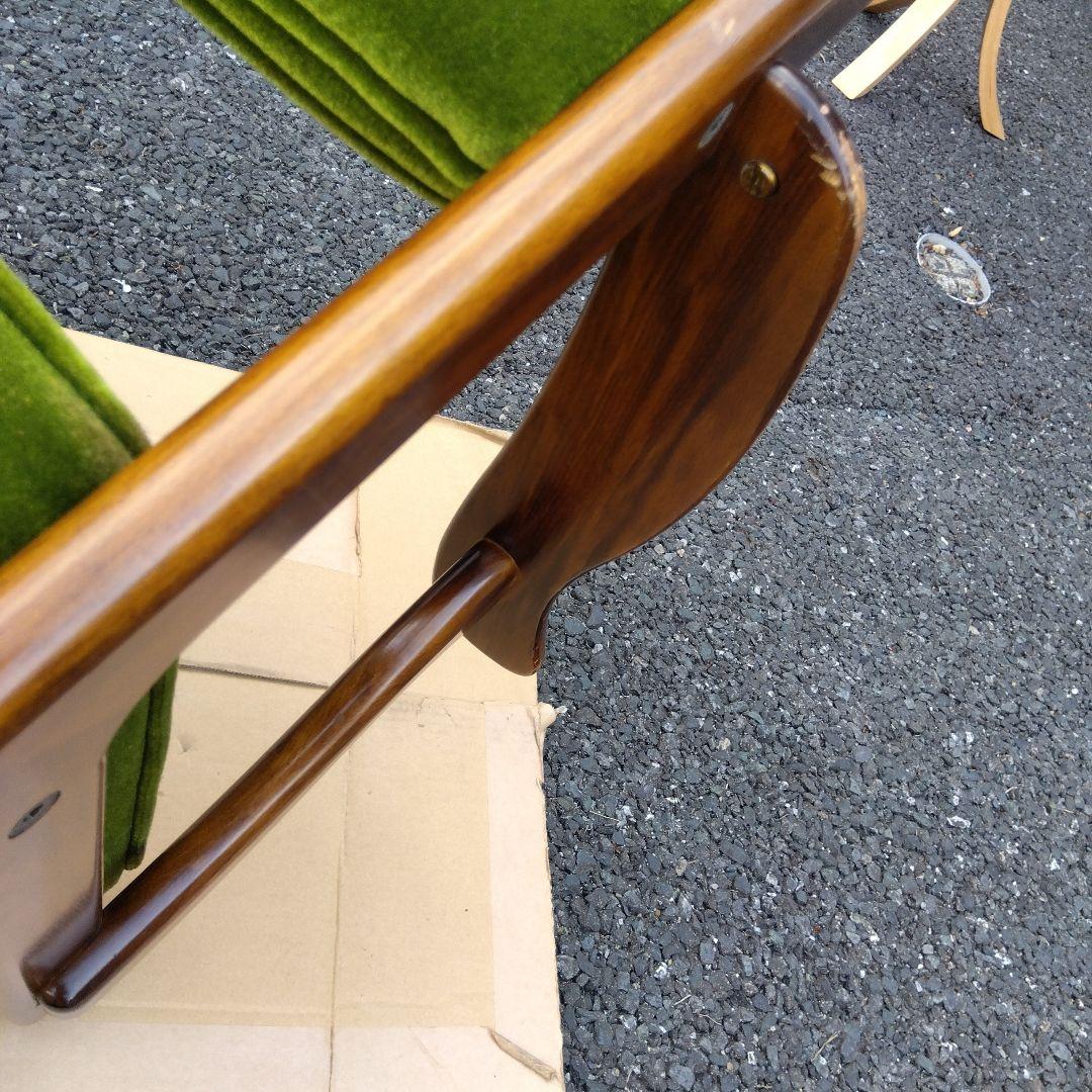 カリモク カリモク60　ヴィンテージ・デスクチェア　役員用チェア　回転椅子