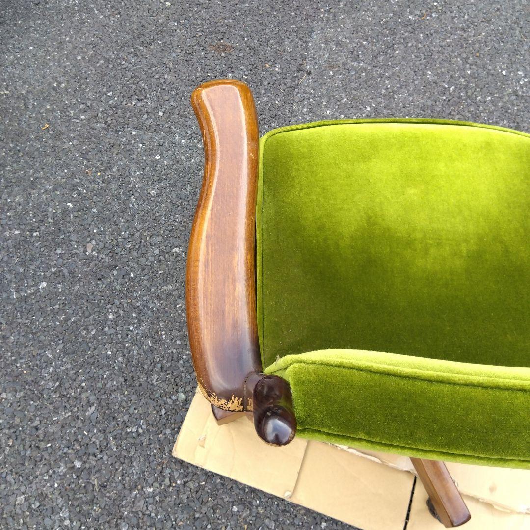 カリモク カリモク60　ヴィンテージ・デスクチェア　役員用チェア　回転椅子