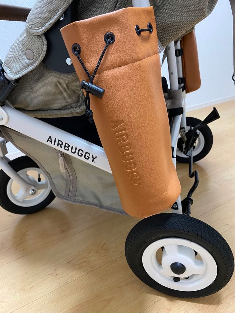 AIRBUGGY ダブルベビーカー グレー ココダブル EX マット付