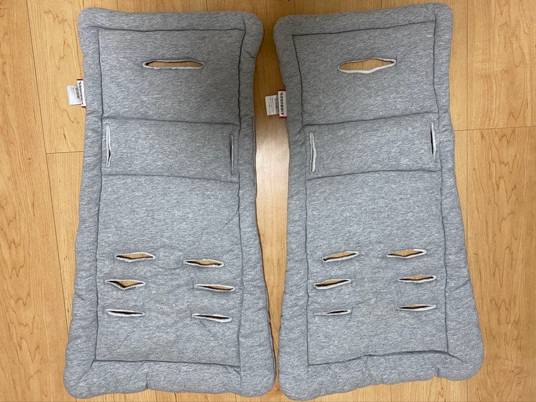 AIRBUGGY ダブルベビーカー グレー ココダブル EX マット付