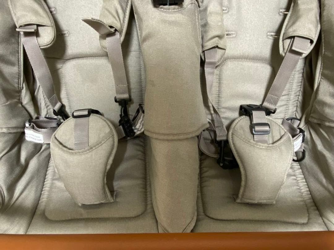 AIRBUGGY ダブルベビーカー グレー ココダブル EX マット付