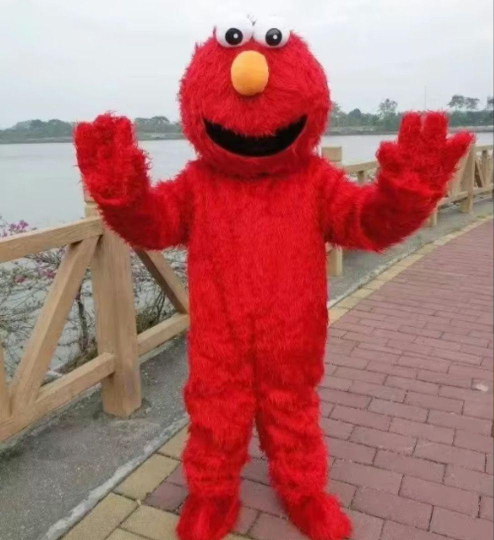 ハロウィン特価！エルモクッキーモンスターコスプレ　着ぐるみ　二次会　余興