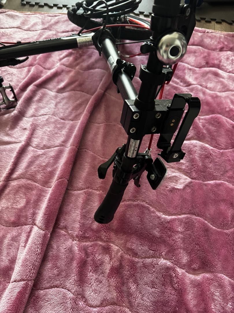 お得な付属品全て込み！超軽量Trans Mobilly 折りたたみ電動自転車