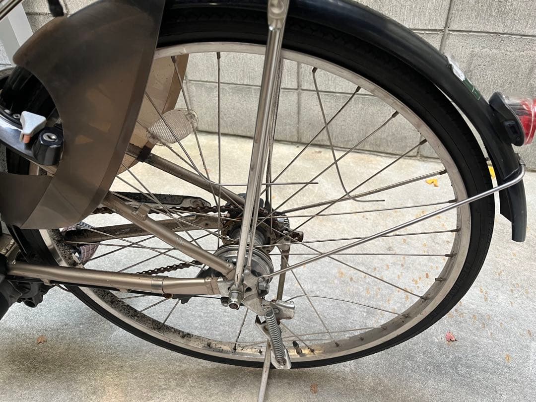 電動アシスト自転車 シティタイプ 前後バスケット付き