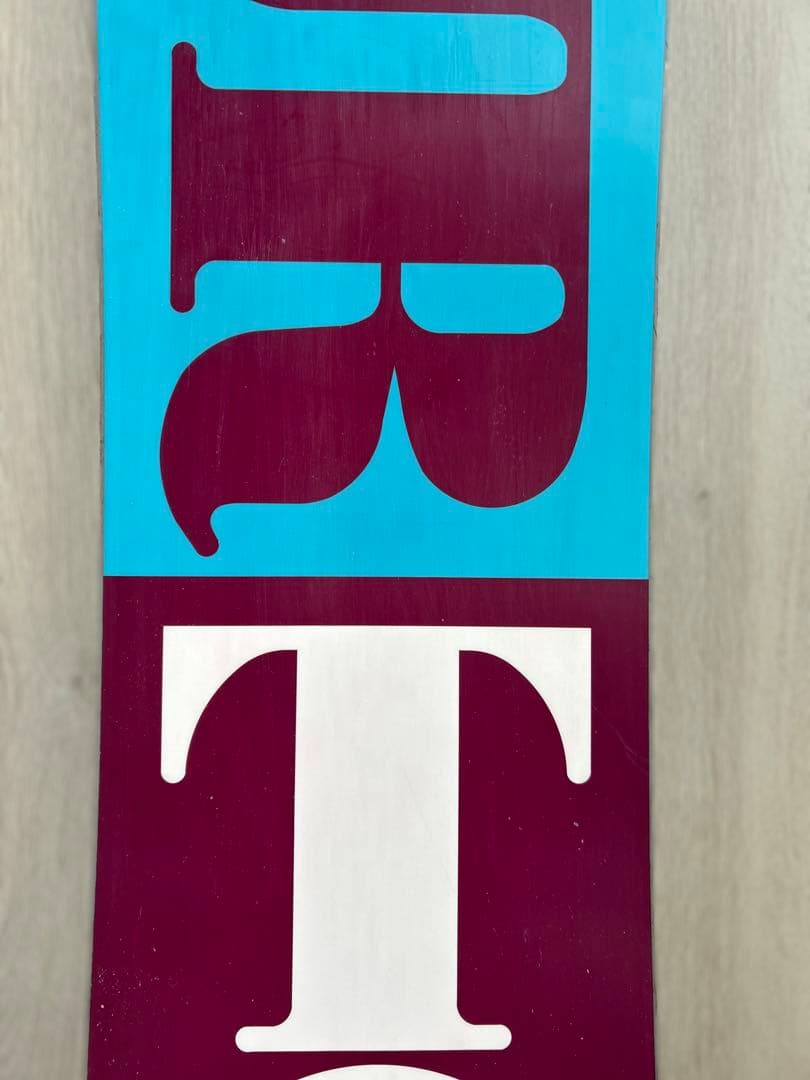 BURTON 板　FEEL GOOD キャンバー　144