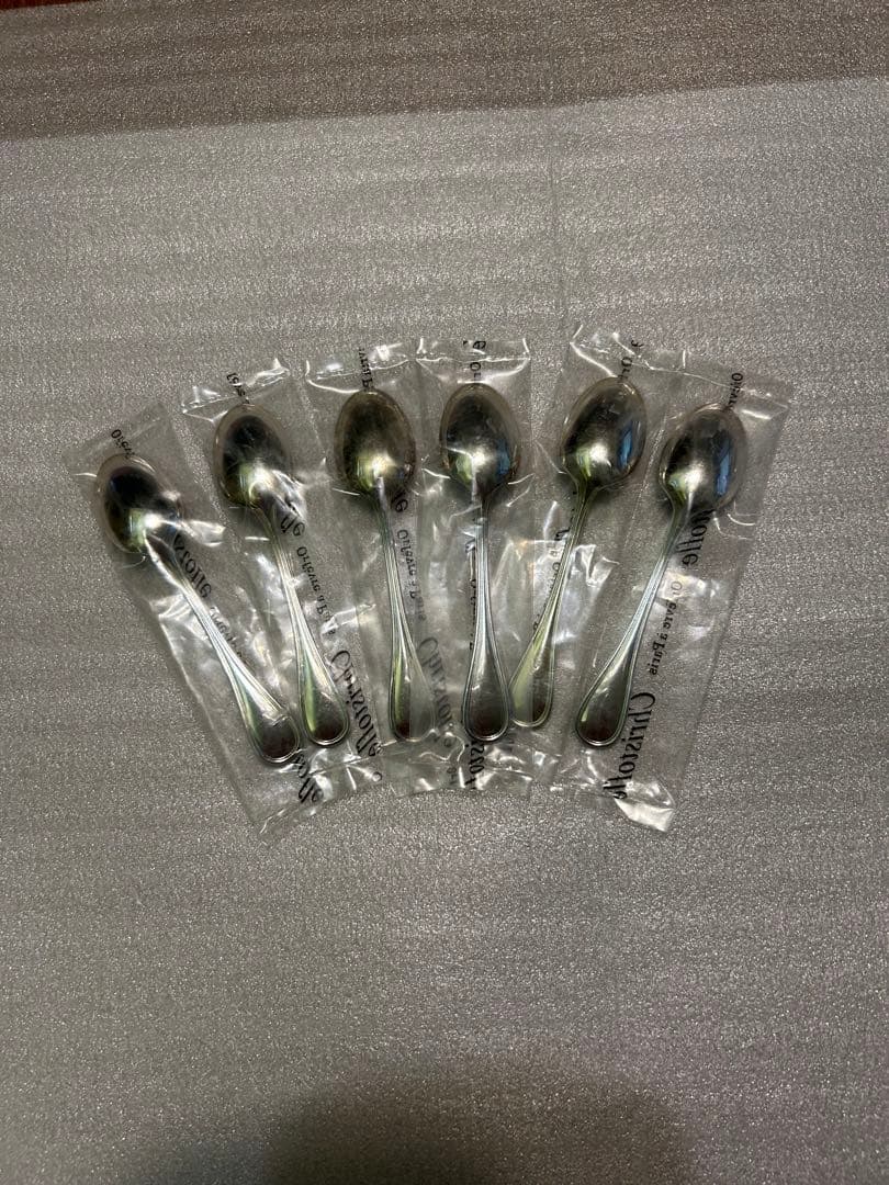 Christofle アルビデミタススプーン 6本セット 未使用