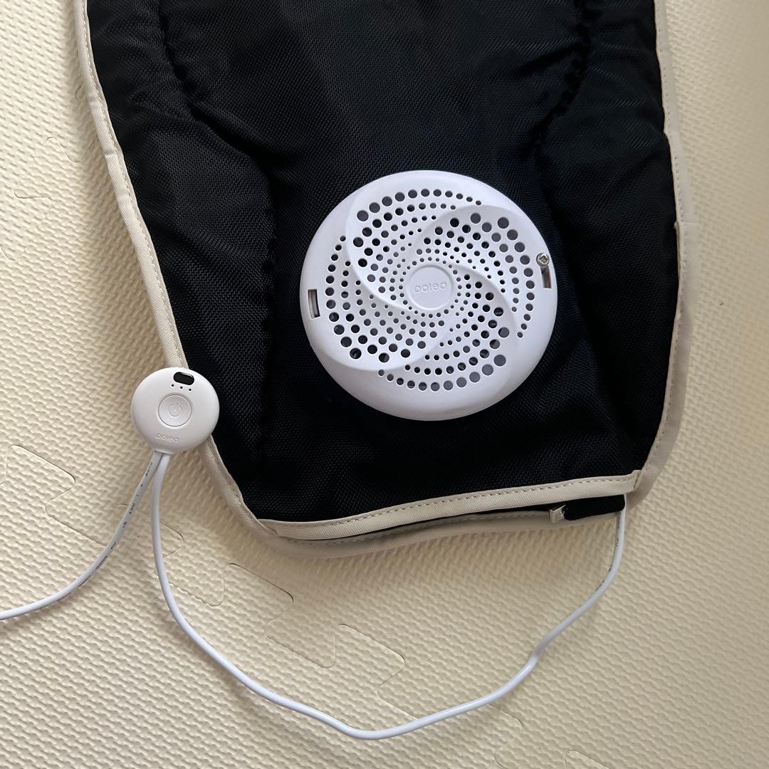 エアラブ4プラス オレオ 送風機付きクールシート アーモンドクリーム