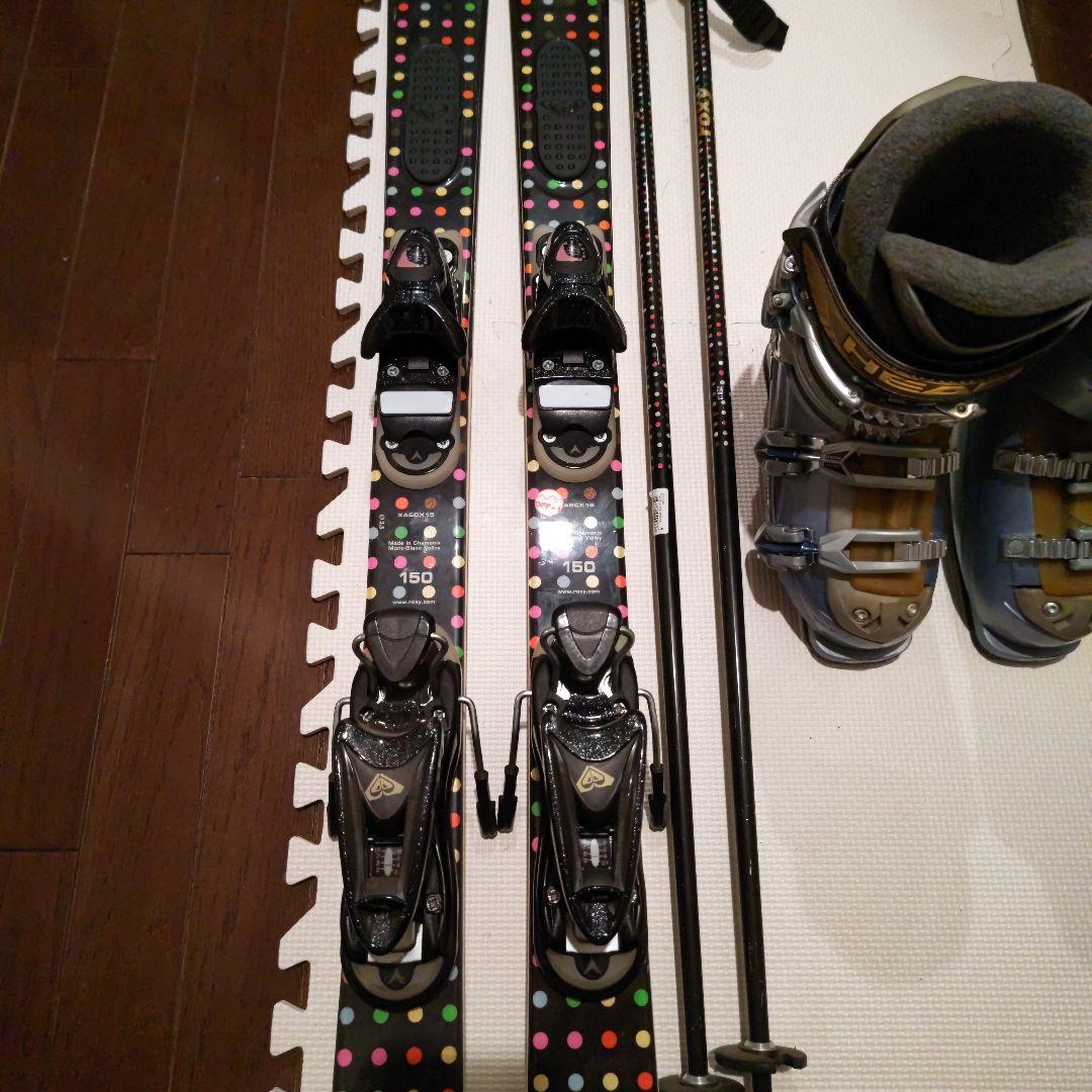 ROXYスキーセット150cm・HEADブーツ23～23.5cmオマケ付き