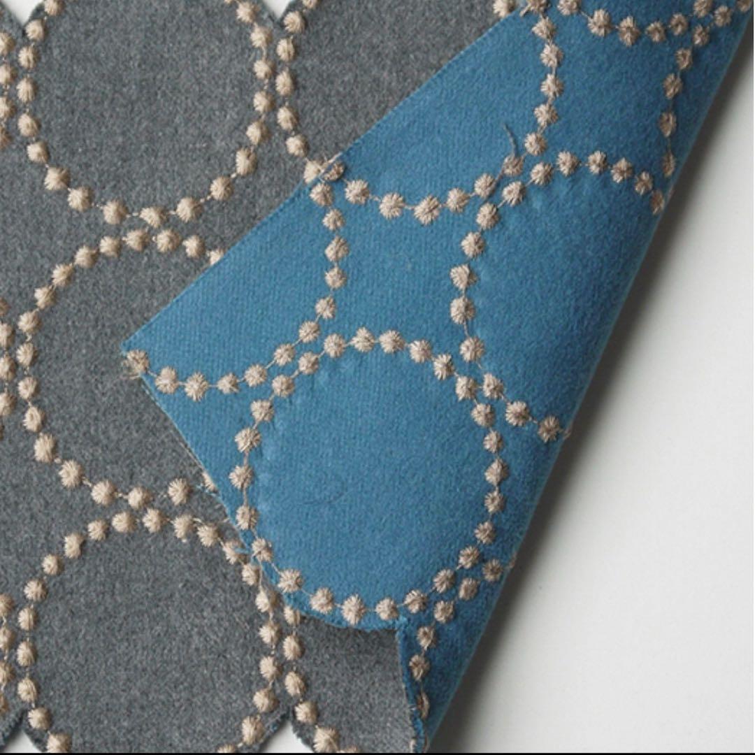 ミナペルホネン スツール タンバリン 太脚 【グレー/ブルー】 椅子 腰掛け