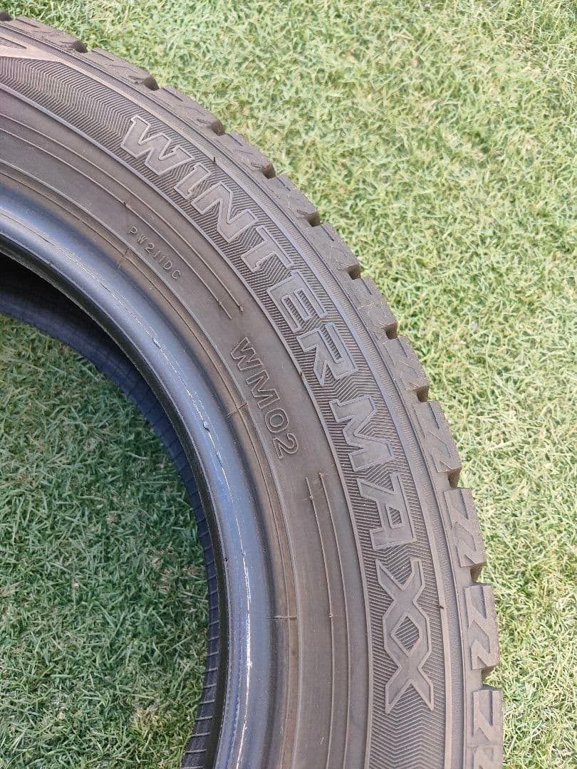 2023年製 バリ溝 DUNLOP ウィンターマックス 155/65R13