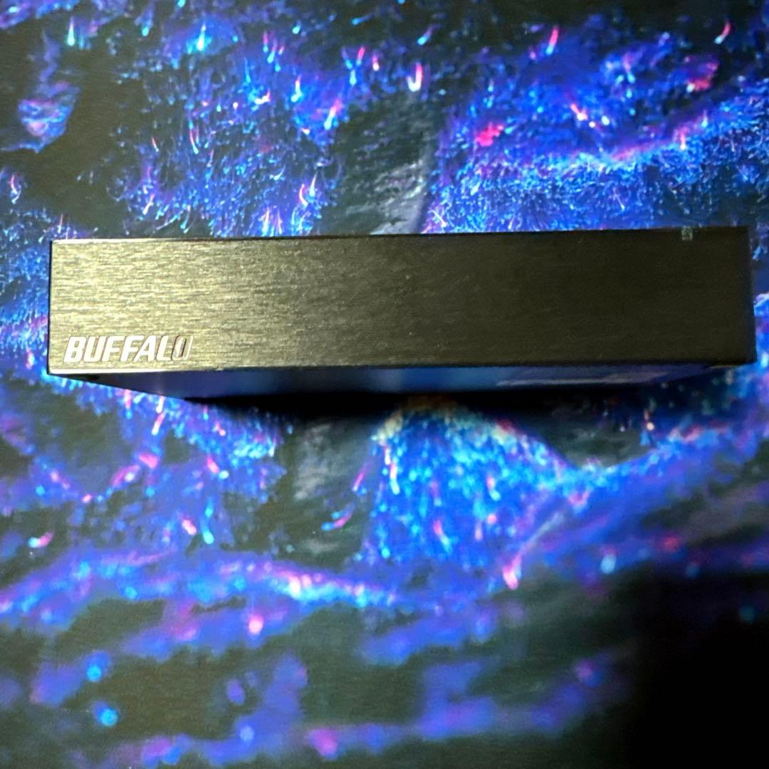 BUFFALO 外付けHDD HD-LF4U3-BB 4TB