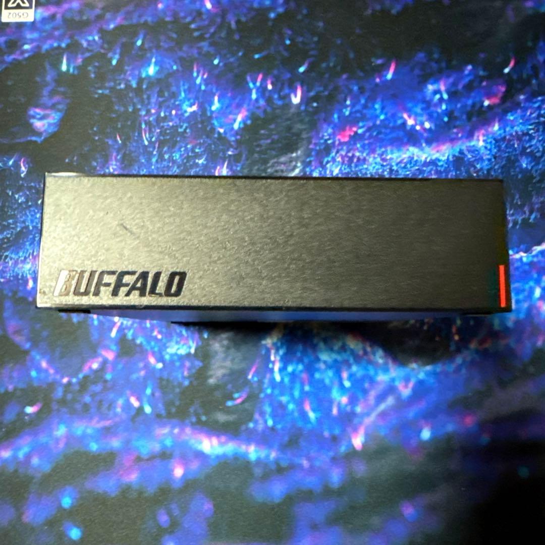 BUFFALO 外付けHDD HD-LF4U3-BB 4TB
