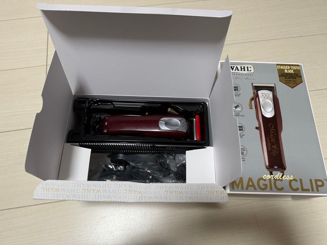 WAHL MAGIC CLIP コードレスバリカン