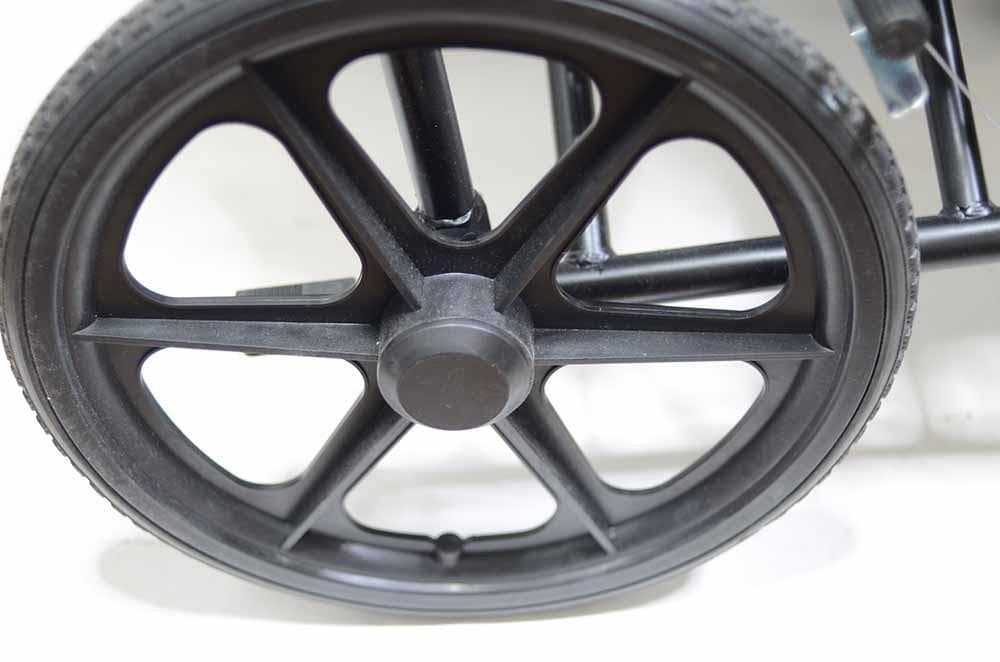 超軽量 コンパクト介助用車椅子 折り畳み式 介助ブレーキ付き KG05