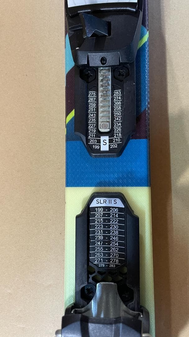 スキー板　キッズ　ヘッド　117㎝　ツインチップ　フリースキー