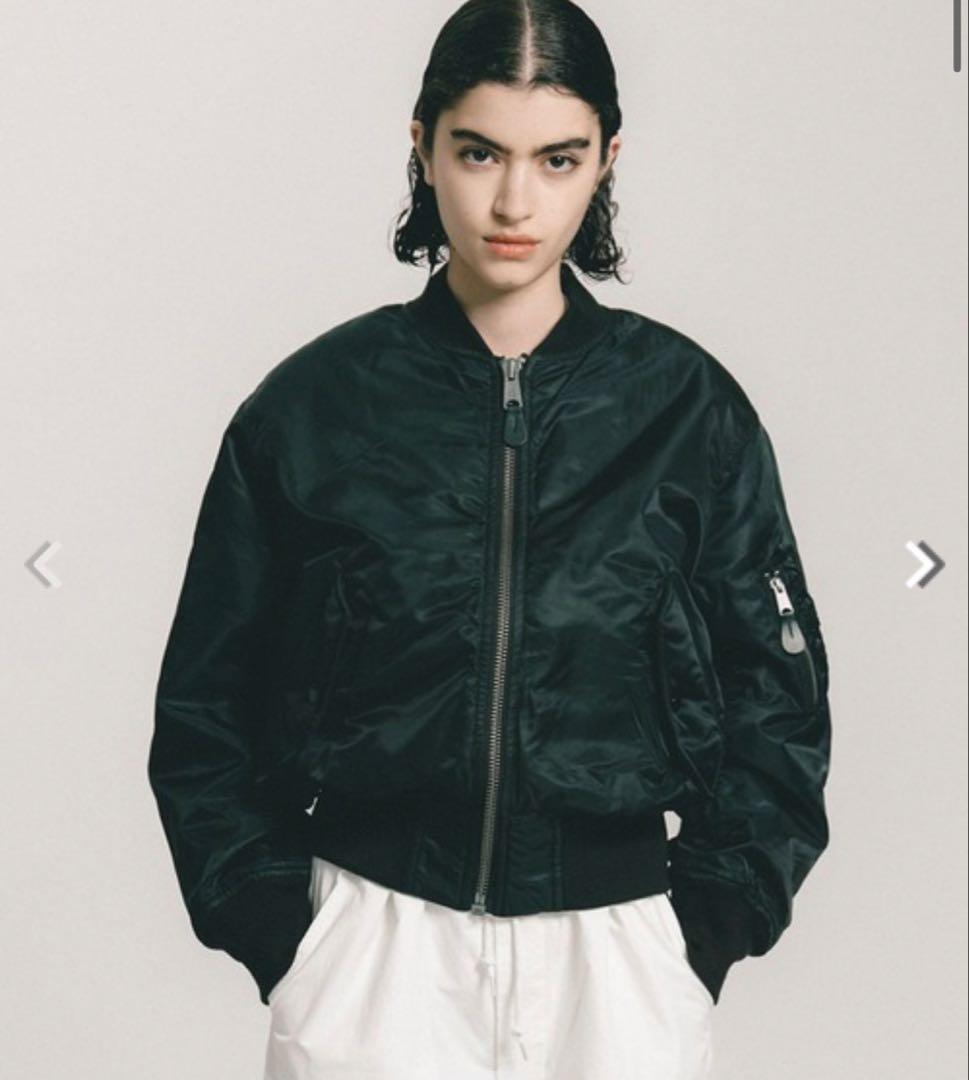 【TOP KHAKI】MA-1ナイロンショートジャケット