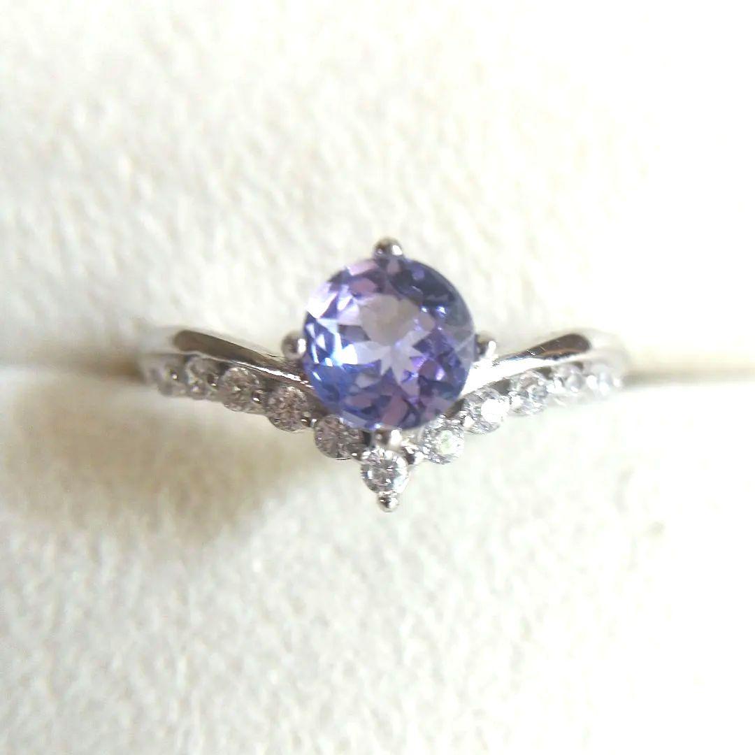 0.58ct タンザナイト リング