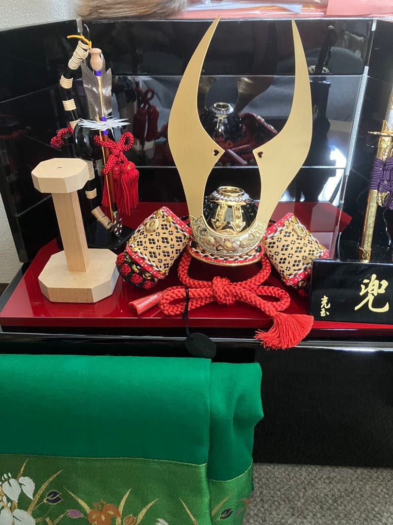 五月人形 兜と矢の飾り
