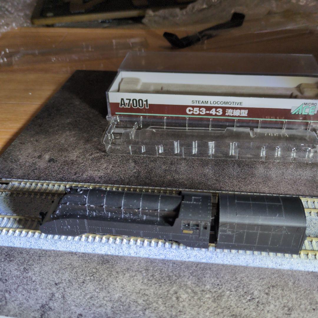 STEAM　Locomotive　A７００１ C５３−４３ 流線型　Nゲージ