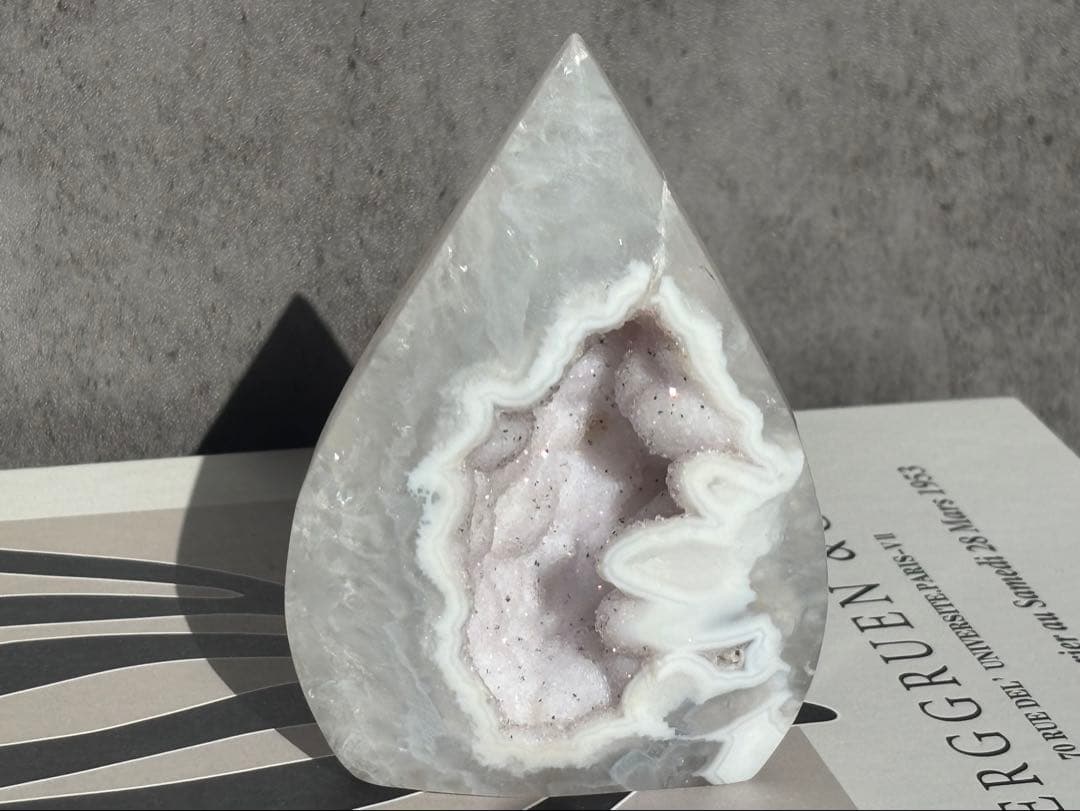 《ピンクドゥルージー ＊アゲートジオード×トーチ》