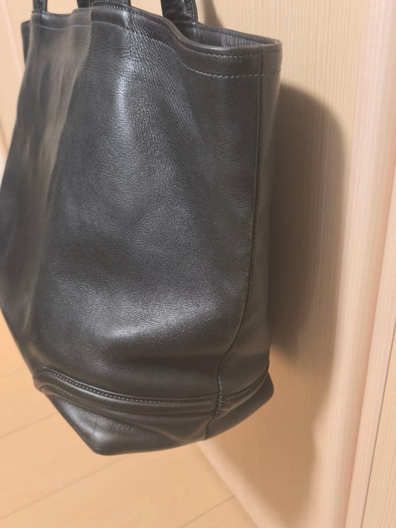 ファイブウッズ　PLATEAU　ウィークエンドトート 　ネイビー　レザー　L