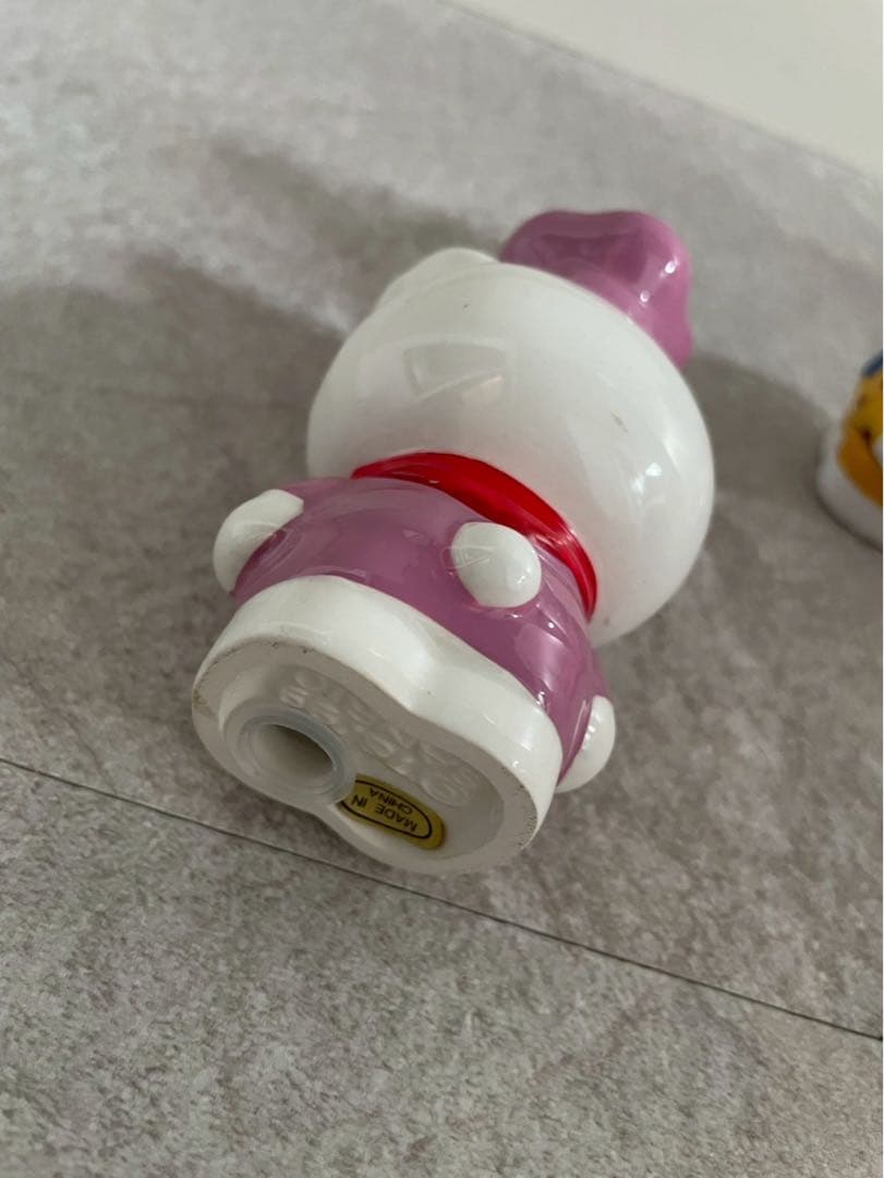 希少品★ハローキティ 調味料入れセット 陶器製 平成レトロ