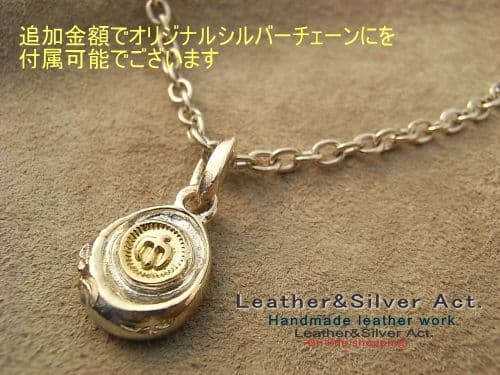 オリジナル　イーグル ペンダントトップ　シルバー925　ゴールドイーグル