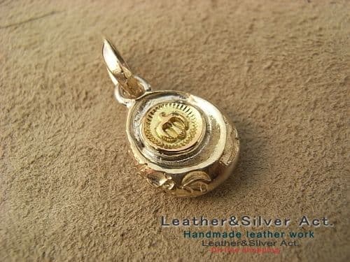 オリジナル　イーグル ペンダントトップ　シルバー925　ゴールドイーグル