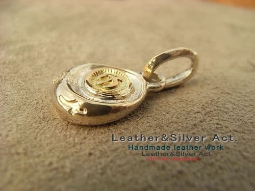 オリジナル　イーグル ペンダントトップ　シルバー925　ゴールドイーグル