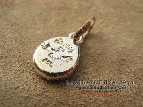 オリジナル　イーグル ペンダントトップ　シルバー925　ゴールドイーグル