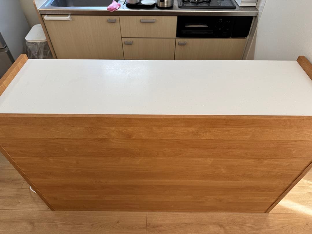 【定価81400円】キッチンカウンター　堀田木工　アンアン144カウンター　国産