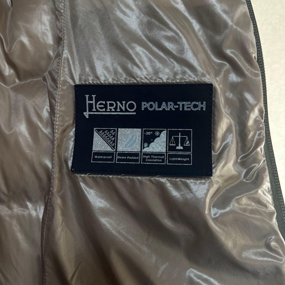 【超美品】ヘルノ　Herno ロングダウン　42