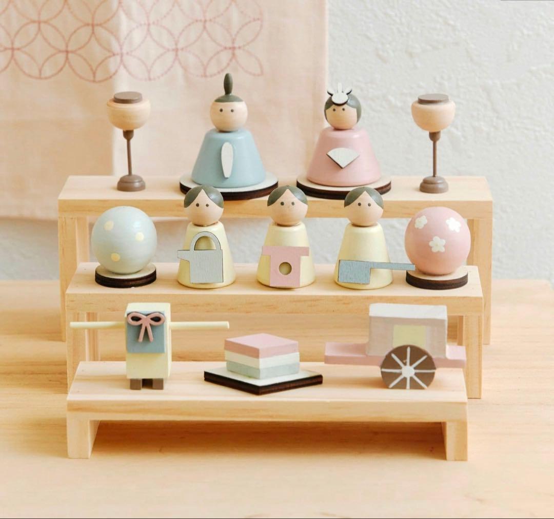 サリュ 完売品 入手困難 収納できる雛人形セット ひなまつり ひな人形