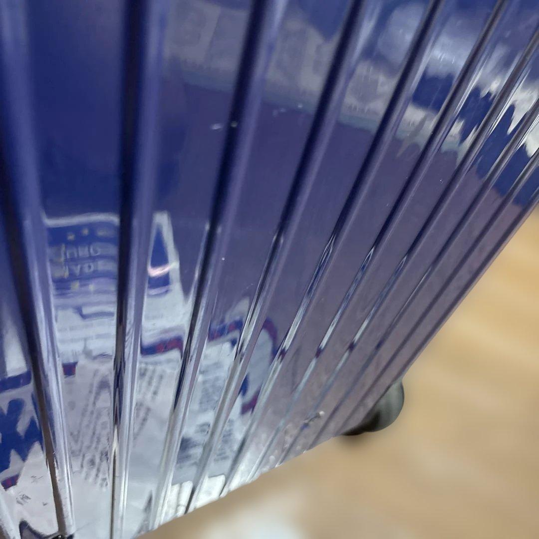 女性に！レアカラー廃盤品【ネイビー】RIMOWAリモワサルサ　機内持込可　補強済