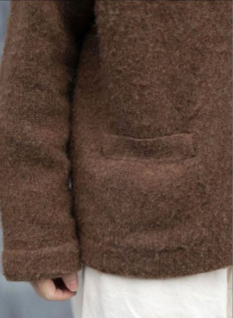 BATONER ブラウン キャメル100%