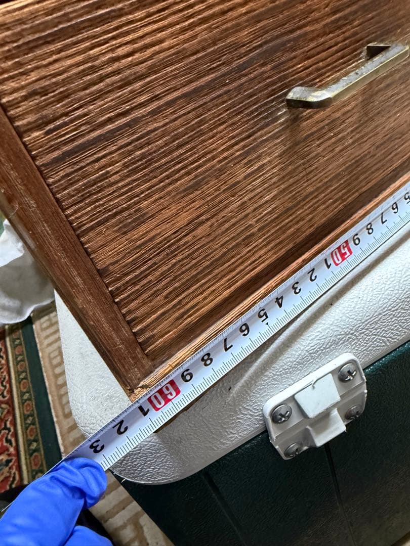 昭和レトロ　茶タンス 水屋箪笥　引き出し付き　たのめるメルカリ便