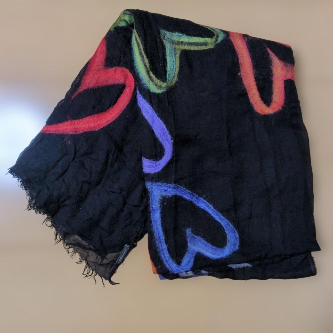 ファリエロサルティ Faliero Sarti 3Dハート ストール ショール