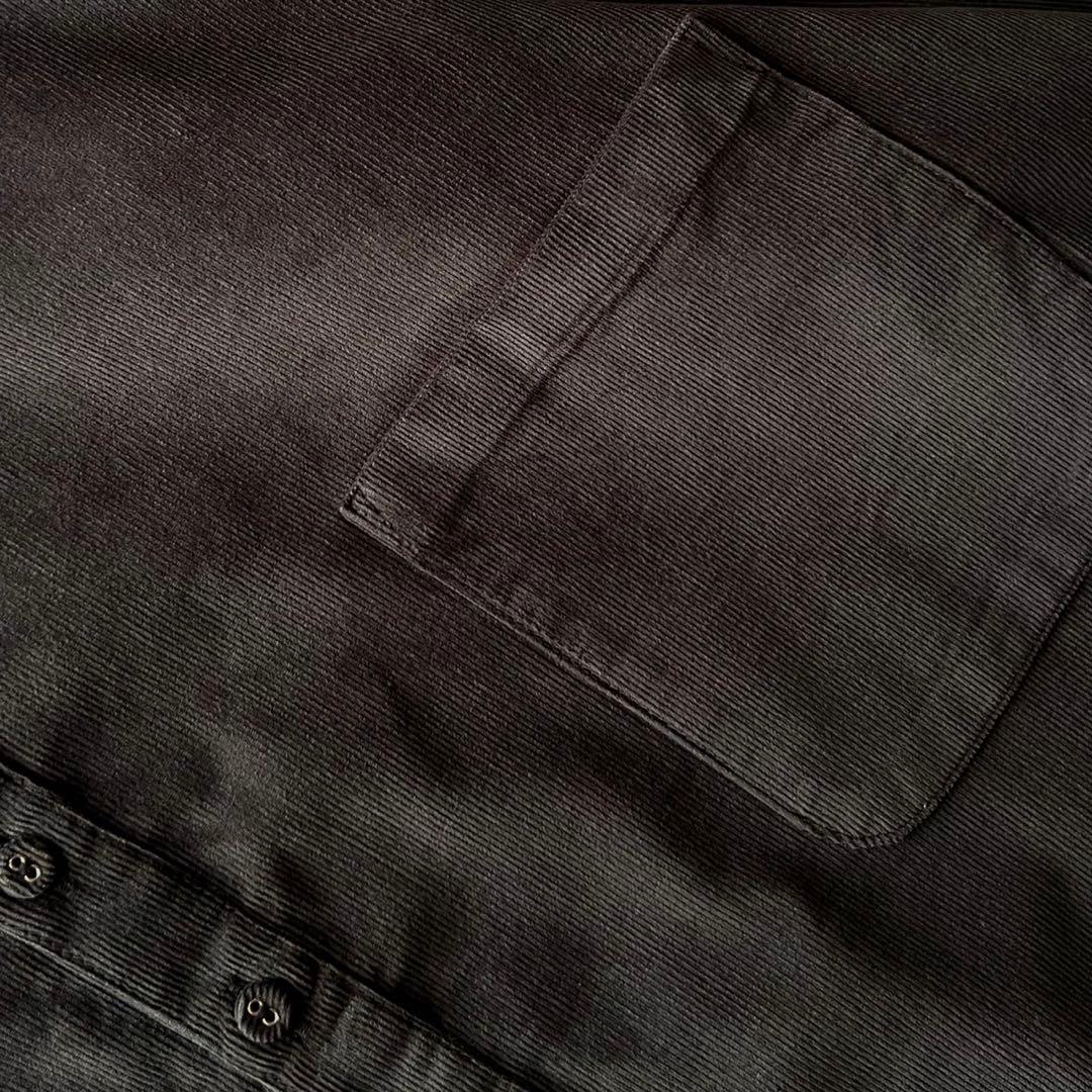 【美品】EEL Products/イール プロダクツ/チャコールヘンリー/ L