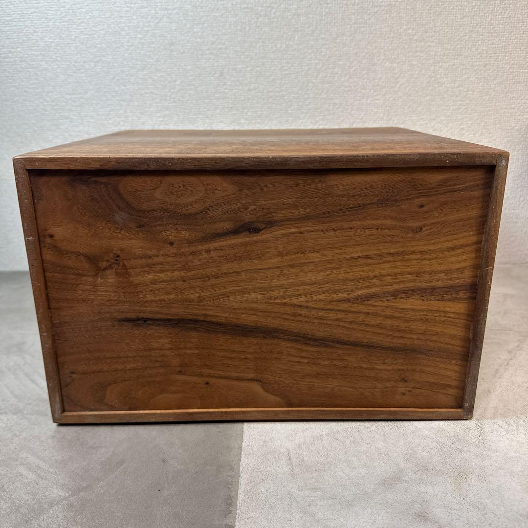 アンティーク ゴミ箱 ダストボックス 木製 機能性 インテリア