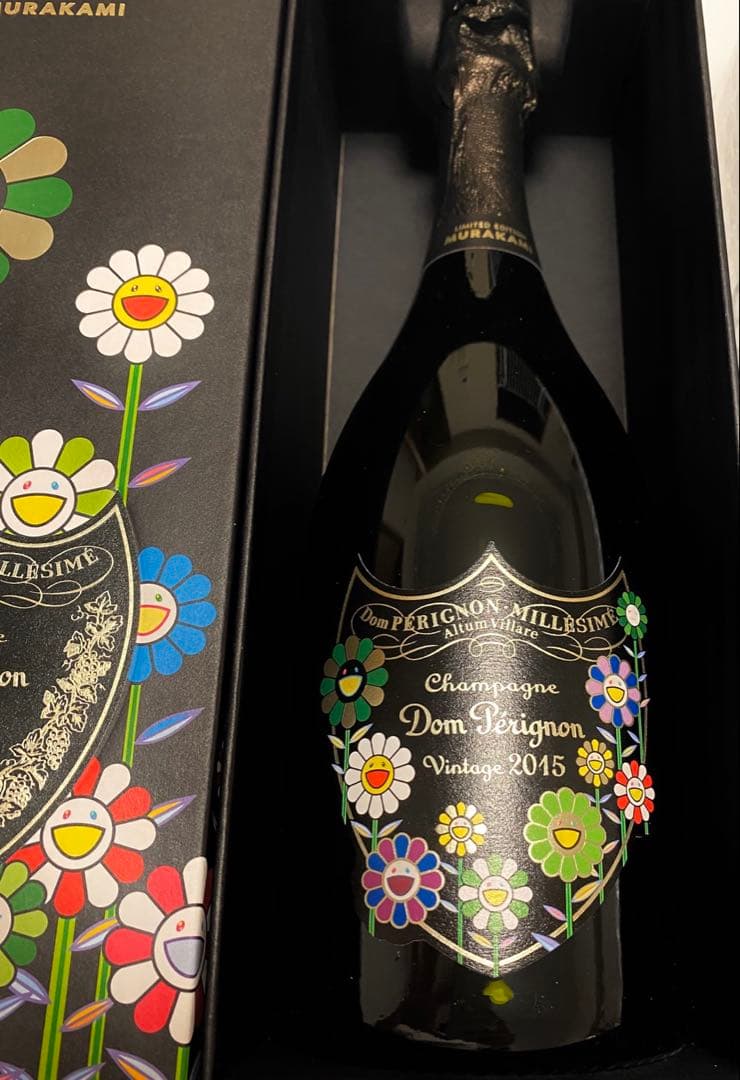 【新品未】再値下げ！ドンペリニヨン 村上隆 2015年ヴィンテージ 2本セット