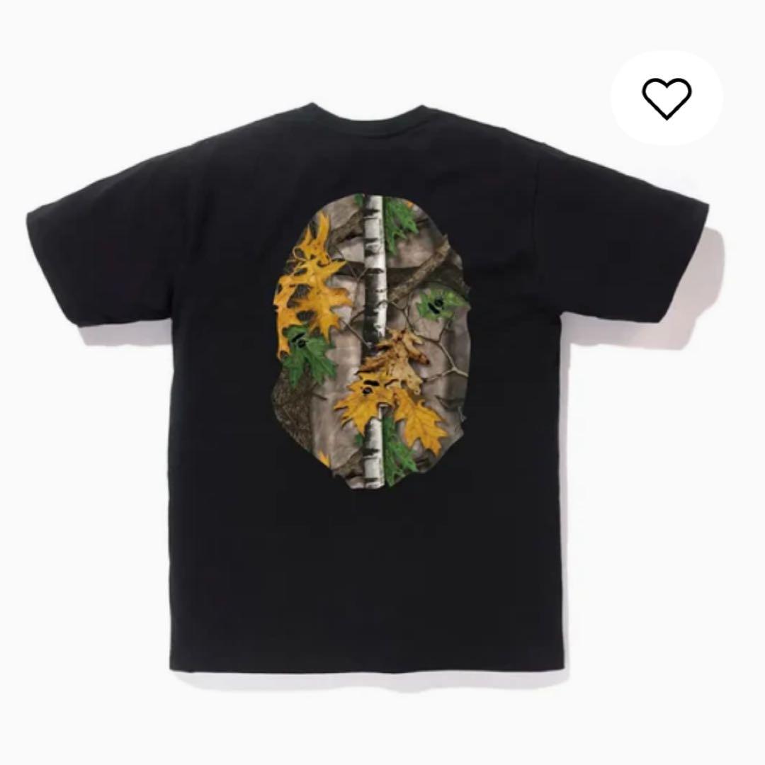 BAPE forest camo big head tee Lサイズ