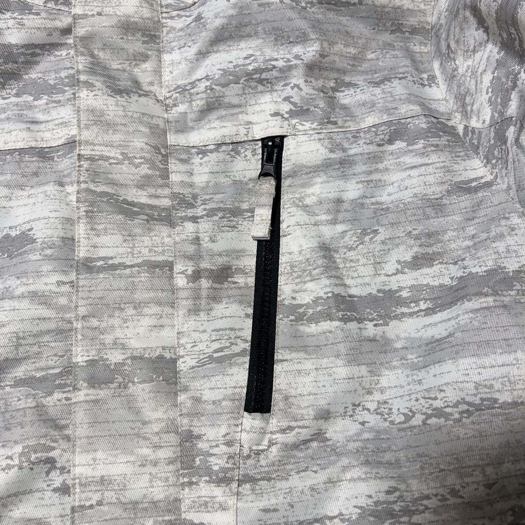 【美品】ARBN エアボーン スキーウェア 上下 シンプル ホワイト Ｌ