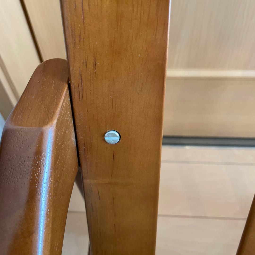 カリモク60 フレームチェア　3シーター　マスタードイエロー