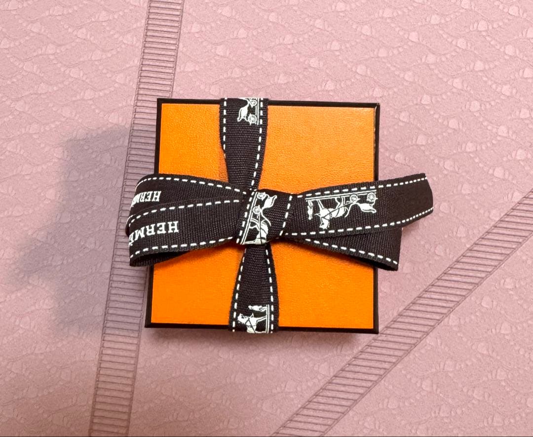 新品未使用　エルメス　HERMES スカーフリング 《ぺガス・グラヴェ》