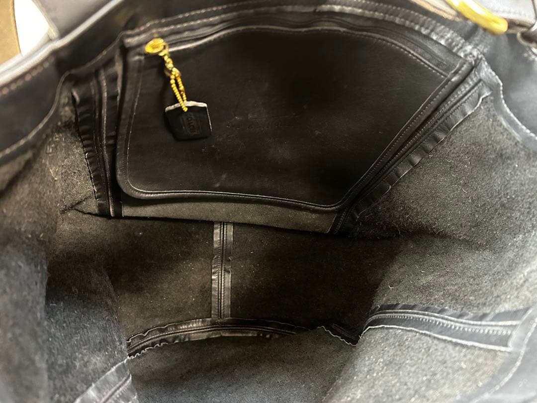 80s USA製 オールドコーチ 本革 トート　古着　エルメス