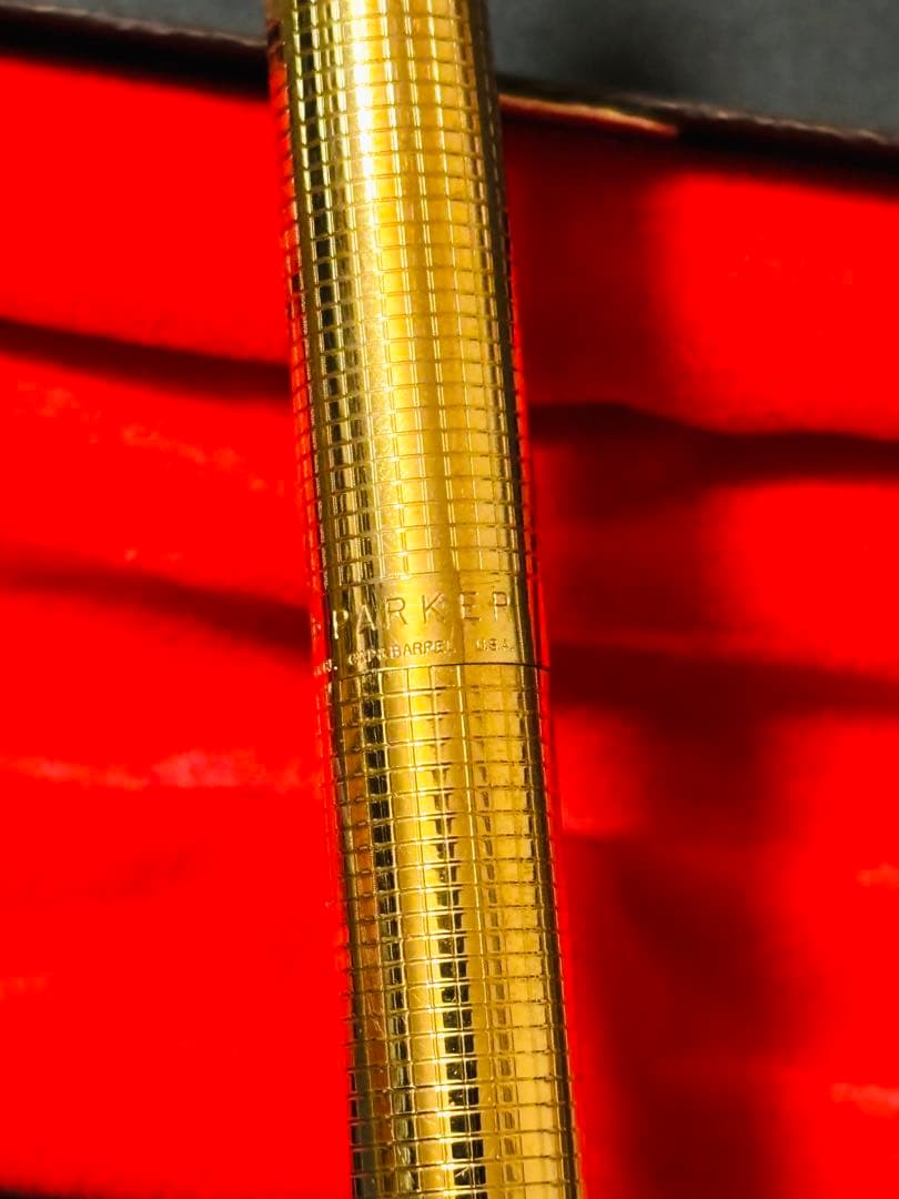 Parker 75 14KGF ペン先F 万年筆
