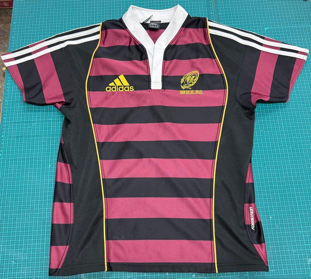 T*U様 早稲田大学 ラグビー部 ユニフォーム ラガーシャツ adidas アデ